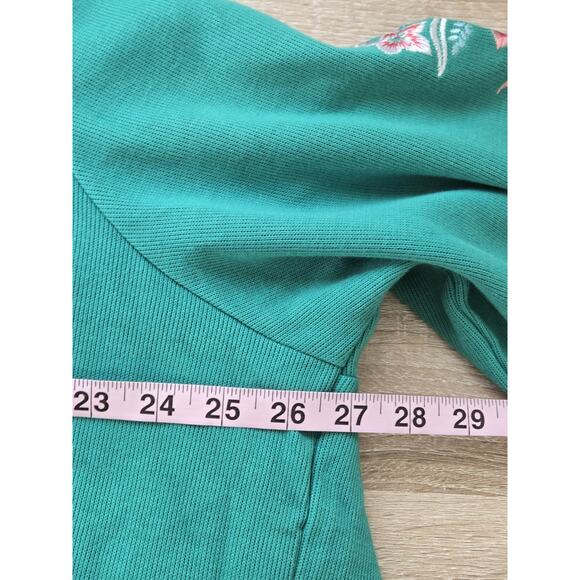 NEW WITH TAGS BOB MACKIE Wearable Art Cardigan Size 2X Green - Picture 12 of 13